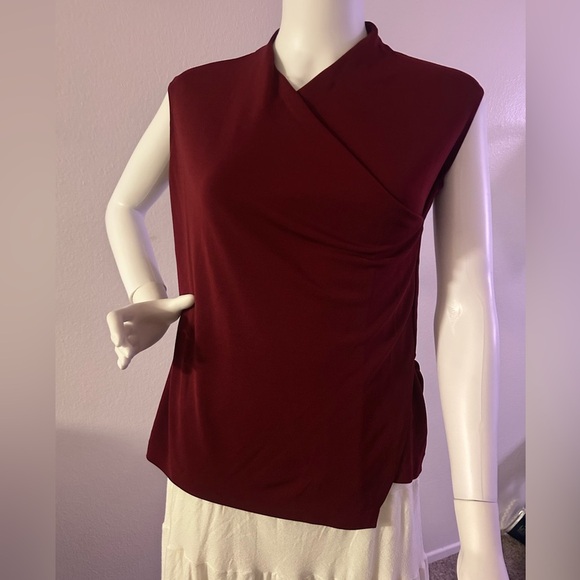 Vintage DKNY Layered Wrap-Effect Top - Picture 5 of 9